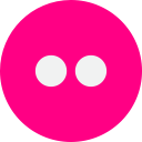 flickr svg vector icon