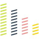 music, sound, sound bar, volume svg vector icon