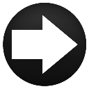 arrow, circle, right icon