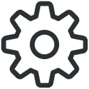 gear, option, preferences, setting svg vector icon