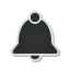 bell, sticker icon
