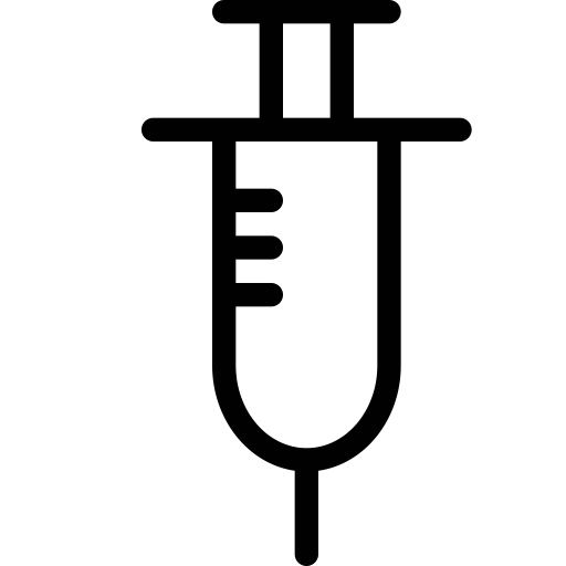 Syringe svg vector icon