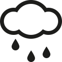 rain svg vector icon