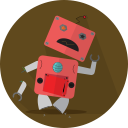 android, broken, mascot, mechanical, metal, robot, robot expression, robotic, space, technology, turn off svg vector icon