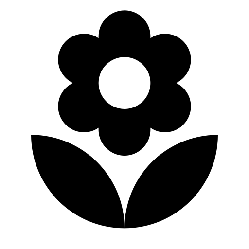 Flower svg vector icon