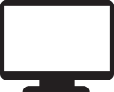 monitor svg vector icon