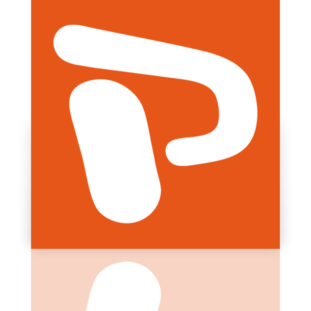 mirror, powerpoint icon