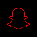 media, share, snapchat, social svg vector icon