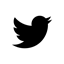 twitter,black icon