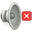 audio, gnome, muted, volume icon
