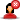 user,female,red,delete icon