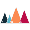 draw, piramid, pyramid, stock svg vector icon