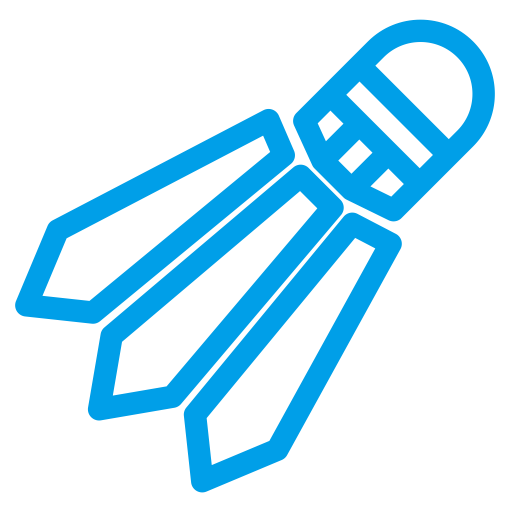Badminton svg vector icon