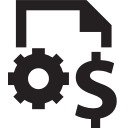 cash, currency, data, money, payment, price, settings svg vector icon