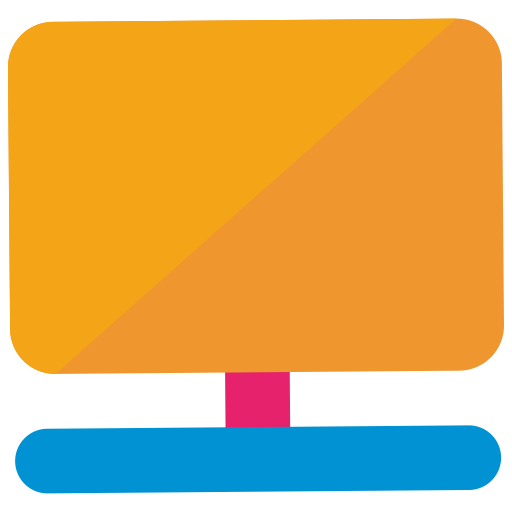 Computer svg vector icon