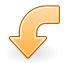 gnome,object,rotate,left,previous,back,backward,prev,arrow icon