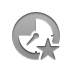 timer,star icon