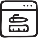create, design, layers, tool, uidesign, web, webdesign svg vector icon