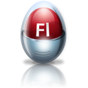 adobe, egg, flash icon