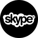 skype svg vector icon