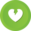 break, dumped, heart, heartbreaker, heartbroken svg vector icon