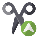 scissors,scissors up,up icon