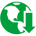 download, internet, manager icon