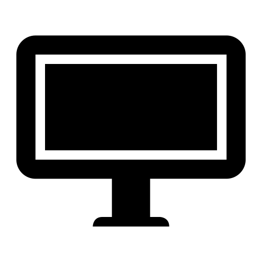 Pc svg vector icon