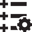 availability, component, element, feature, items, list, settings svg vector icon