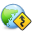 asia, gps icon