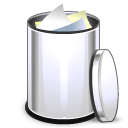 full,trash,recycle bin icon