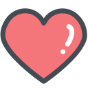 general, heart, heart beat, heart disease, heart rate, heart shape, office svg vector icon