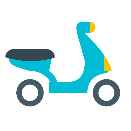 Scooter svg vector icon