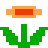 retro,flower,fire icon