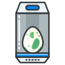 canister, egg, game, go, play, pokemon svg vector icon