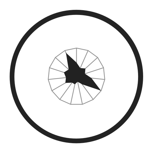 Area Rose svg vector icon