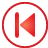 basic, begin, button, red icon
