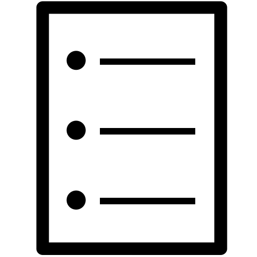 Service Policy svg vector icon