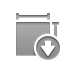dimension,down icon