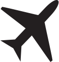 airplane svg vector icon