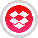 dropbox, logo, media, social svg vector icon