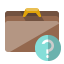briefcase,help icon
