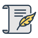 article, blog, blogging, compose, resolutions, sign, write svg vector icon