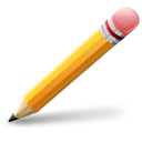 delete, pen, pencil, trash icon