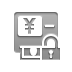 atm,yen,lock,open icon