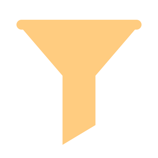 Empty Filter svg vector icon