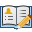 address, book, edit icon