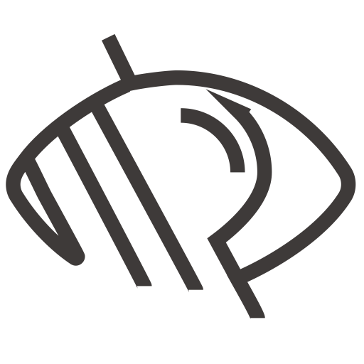 Low Vision svg vector icon