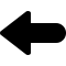 left,arrow icon
