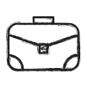 bag, brief case, business, case svg vector icon